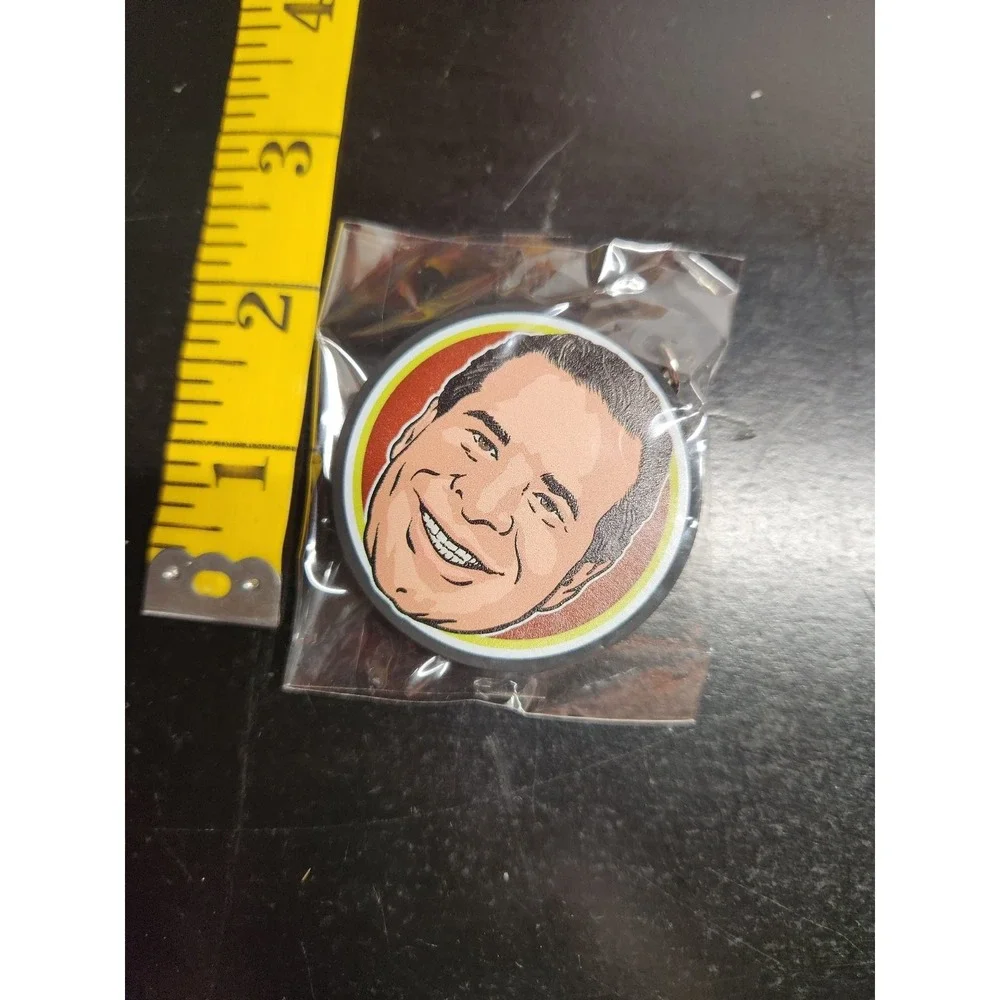Flex Seal Keychain Phil Swift Double Sided Liquid Rubber Sealant Promo Novelty